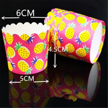 50Pcs Pineapple Cupcake Liner Baking Cup For Wedding Kid Party Caissettes Muffin Cupcake Paper Cup Oilproof Dessert Cake Wrapper
50Pcs Pineapple Cupcake Liner Baking Cup For Wedding Kid Party Caissettes Muffin Cupcake Paper Cup Oilproof Dessert Cake Wrapper