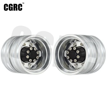 2PCS High Quality CNC Metal Alloy Front Rear Wheel Hub Rim For 1/14 Tamiya RC Car Tow Drag Trailer Truck Man Scania
2PCS High Quality CNC Metal Alloy Front Rear Wheel Hub Rim For 1/14 Tamiya RC Car Tow Drag Trailer Truck Man Scania