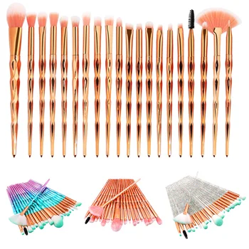 20PCS Diamond Make Up Brushes Set Face Powder Foundation Eyeshadow Tool Makeup Brush Tool
20PCS Diamond Make Up Brushes Set Face Powder Foundation Eyeshadow Tool Makeup Brush Tool