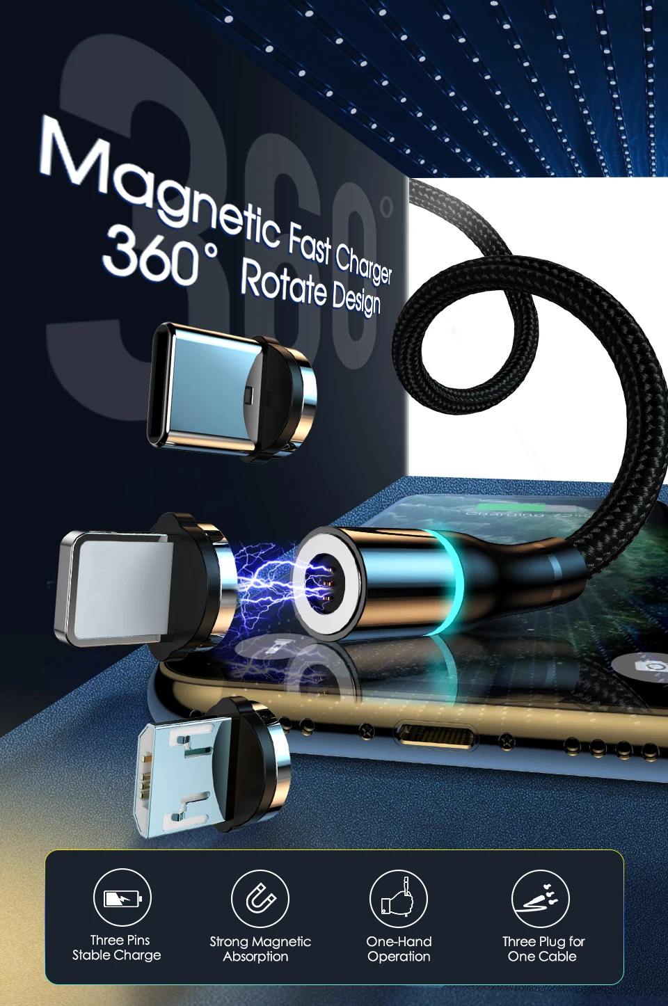 ykzcable-usb-magntico-led-carga-rpida-usb-tipo-c-cargador-de-datos-micro-usb-para-iphone-12-11-cable-de-telfono-mvil-moviles-y-tabletas-mas-baratos