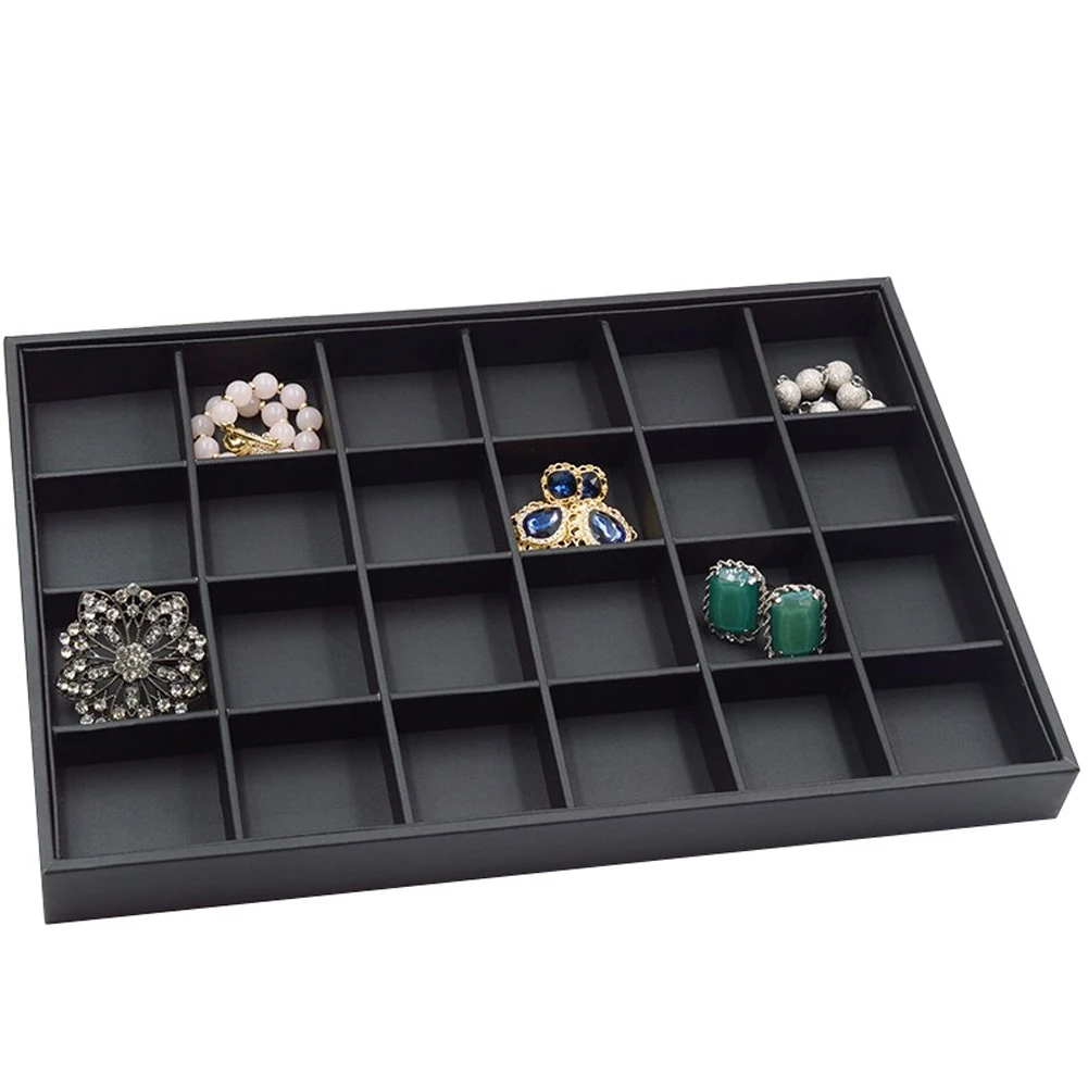Display Tray PU Leather Bracelet Case Ring Earring Practical Necklace Without Lid Storage Home Loose Beads Jewellery Organiser
Display Tray PU Leather Bracelet Case Ring Earring Practical Necklace Without Lid Storage Home Loose Beads Jewellery Organiser