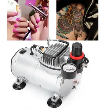 Piston Type Quiet Mini Air Compressor Pump for Airbrush Model Painting Spraying EU Plug 250V Painting Accessories 
Piston Type Quiet Mini Air Compressor Pump for Airbrush Model Painting Spraying EU Plug 250V Painting Accessories
