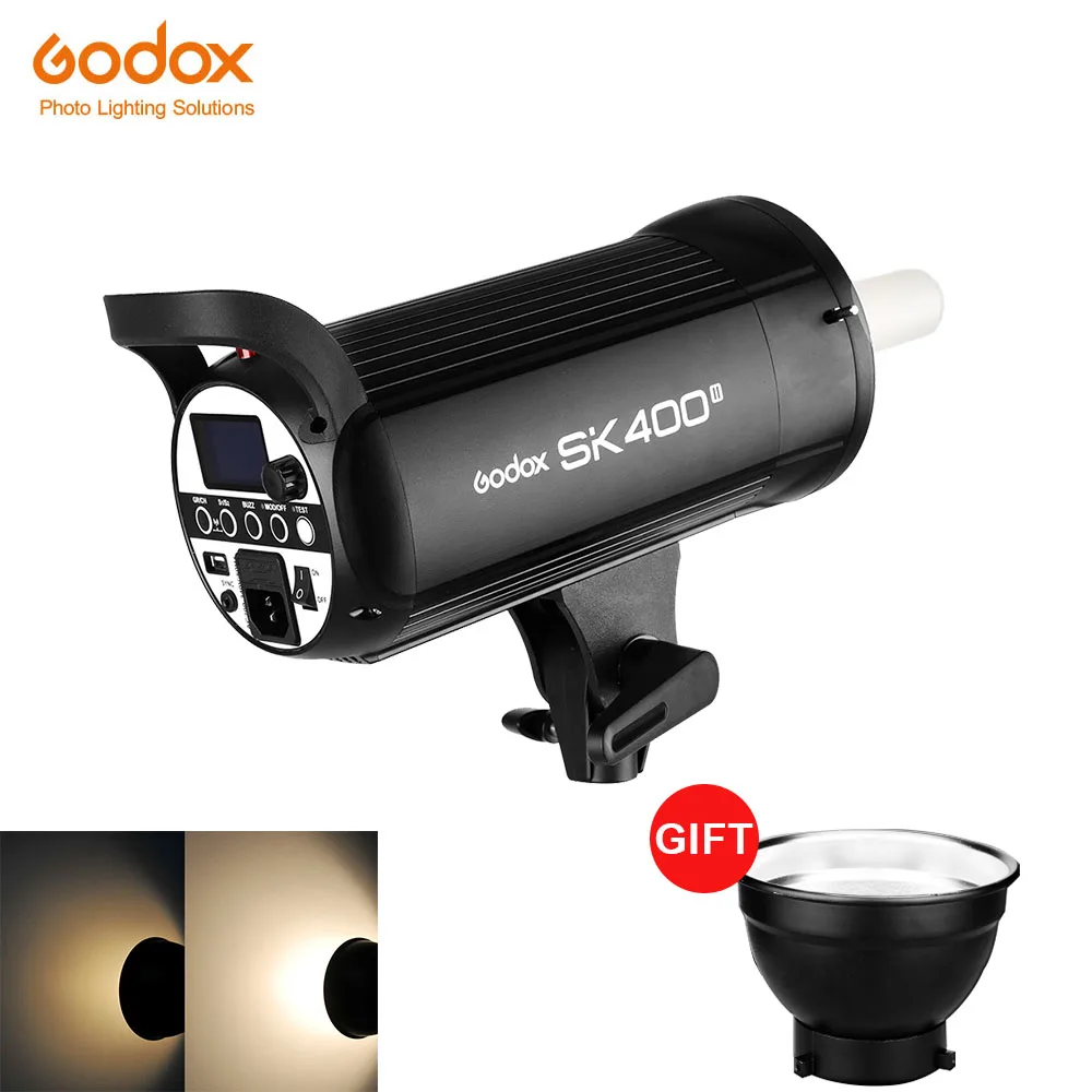 Godox SK400II 400Ws Professional Studio Flash Strobe with Built-in 2.4G Wireless X System Creative Shooting SK400 Upgrade
Godox SK400II 400Ws Professional Studio Flash Strobe with Built-in 2.4G Wireless X System Creative Shooting SK400 Upgrade