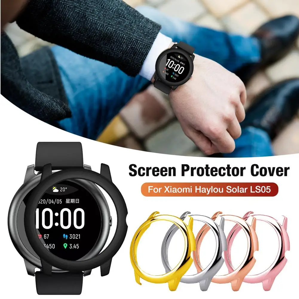 Thin PC Plating Smart Watch Protective Case for Xiaomi Haylou Solar LS05 Screen Protector Case Cover Smartwatch Accessories
Thin PC Plating Smart Watch Protective Case for Xiaomi Haylou Solar LS05 Screen Protector Case Cover Smartwatch Accessories