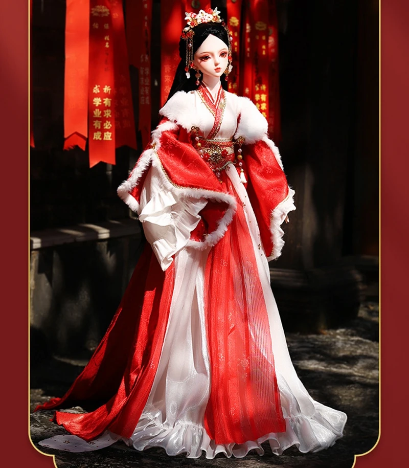 60 см 1/3 старинный костюм китайская фотосессия изящное сказочное платье BJD с одеждой парик Коллекционная Фигурка модель игрушка подарок
60 см 1/3 старинный костюм китайская фотосессия изящное сказочное платье BJD с одеждой парик Коллекционная Фигурка модель игрушка подарок