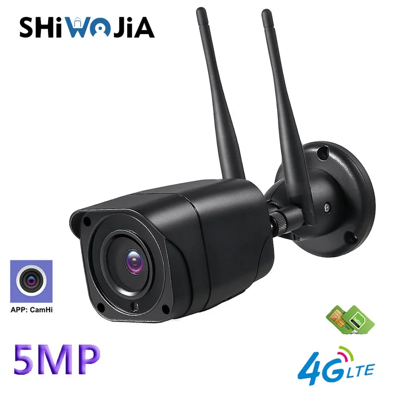 SHIWOJIA 5MP Mini IP Camera 4G SIM Card Wifi Security Camera 1080P HD Outdoor IP66 Waterproof Surveillance Onvif Camera Camhi
SHIWOJIA 5MP Mini IP Camera 4G SIM Card Wifi Security Camera 1080P HD Outdoor IP66 Waterproof Surveillance Onvif Camera Camhi