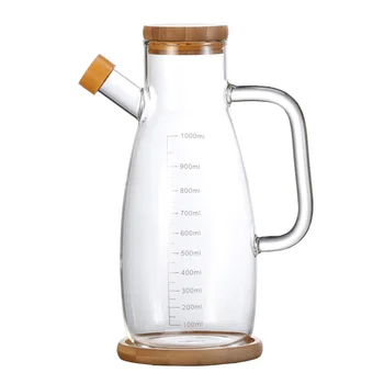 Olive Oil Dispenser Glass Bottle Cruet Lead-Free with Bamboo Lid Vinegar Bottles for Kitchen Cooking Container LBShippin
Olive Oil Dispenser Glass Bottle Cruet Lead-Free with Bamboo Lid Vinegar Bottles for Kitchen Cooking Container LBShippin