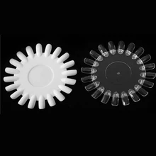 20 Tips False Nail Art Display Round Wheel Palette Fake Nails Tips Practice Color Card Gel Polish Painting Nail Swatches
20 Tips False Nail Art Display Round Wheel Palette Fake Nails Tips Practice Color Card Gel Polish Painting Nail Swatches