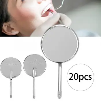 20Pcs Dental Mouth Mirror Head Stainless Steel OdontoscopeMirror Accessory Teeth Whitening Dental Tool Accessories Tooth Care 
20Pcs Dental Mouth Mirror Head Stainless Steel OdontoscopeMirror Accessory Teeth Whitening Dental Tool Accessories Tooth Care
