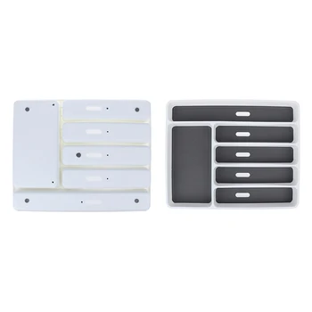 6 Compartments Cutlery Tray Kitchen Drawer Spoon Knife Fork Separation Plastic Storage Box Kitchen Tableware Tray 40*32*4.5cm
6 Compartments Cutlery Tray Kitchen Drawer Spoon Knife Fork Separation Plastic Storage Box Kitchen Tableware Tray 40*32*4.5cm