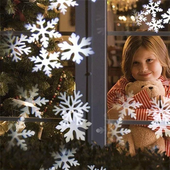 Waterproof Moving Snowflake Laser Projector Light Christmas New Year LED Stage Light Outdoor Snow Party Garden Landscape Lamp
Waterproof Moving Snowflake Laser Projector Light Christmas New Year LED Stage Light Outdoor Snow Party Garden Landscape Lamp