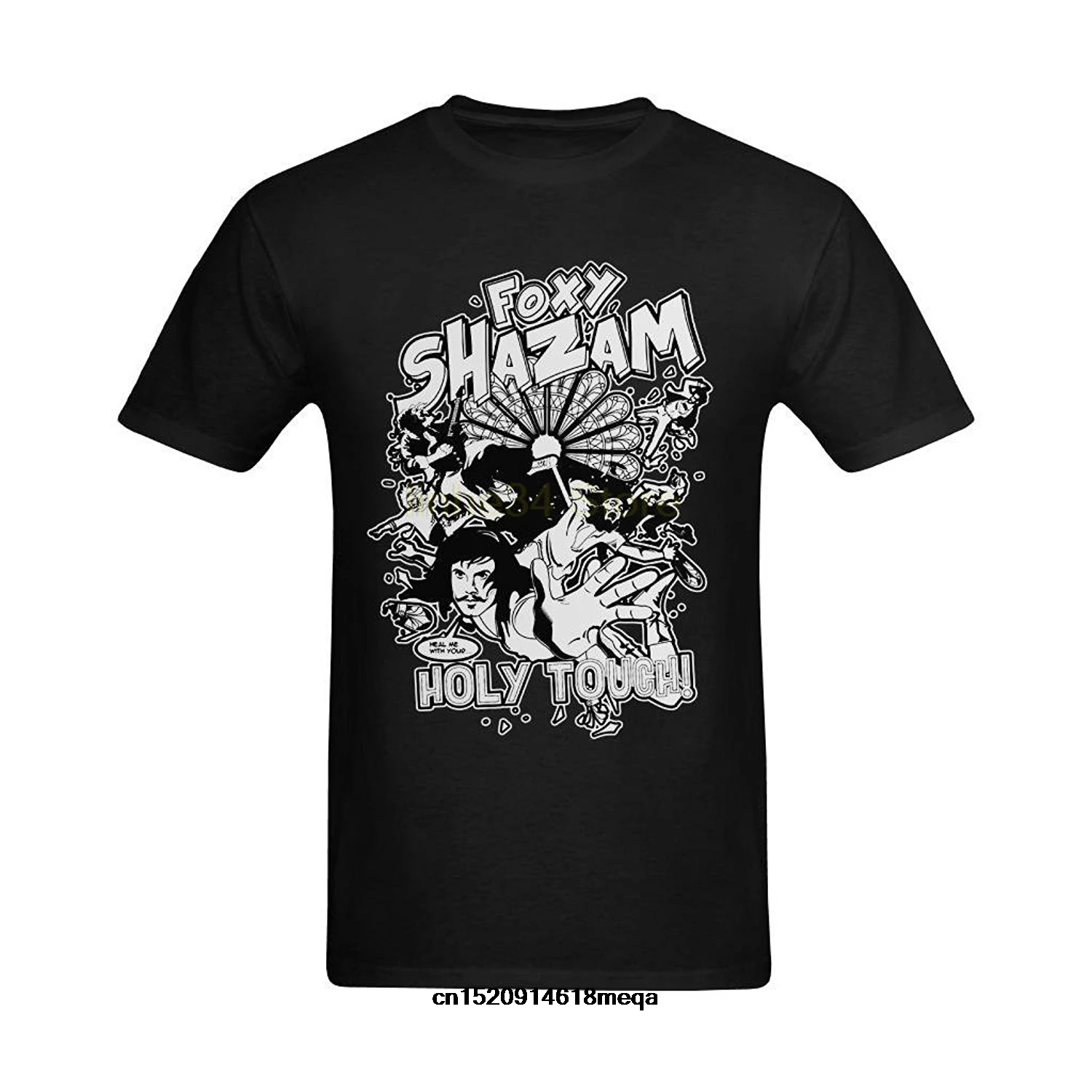Забавные футболки для мужчин Фокси из мультфильма мальчика Shazam Святой сенсорный