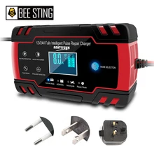 Motorcycle Car Battery Charger 12/24V 8A Touch Screen Pulse Repair Digital LCD Display Battery Charger For Car Lead Acid Battery
Motorcycle Car Battery Charger 12/24V 8A Touch Screen Pulse Repair Digital LCD Display Battery Charger For Car Lead Acid Battery