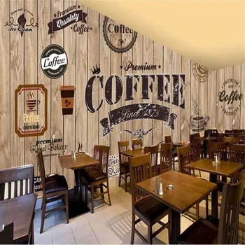 Milofi customized photo wallpaper 3D wood board shading retro coffee label background wall painting home decoration painting
Milofi customized photo wallpaper 3D wood board shading retro coffee label background wall painting home decoration painting
