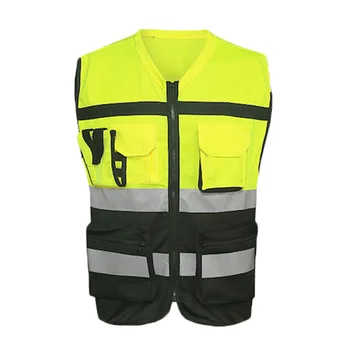 Safety Vest Reflective Driving Jacket Night Security Waistcoat with Pockets C66
Safety Vest Reflective Driving Jacket Night Security Waistcoat with Pockets C66