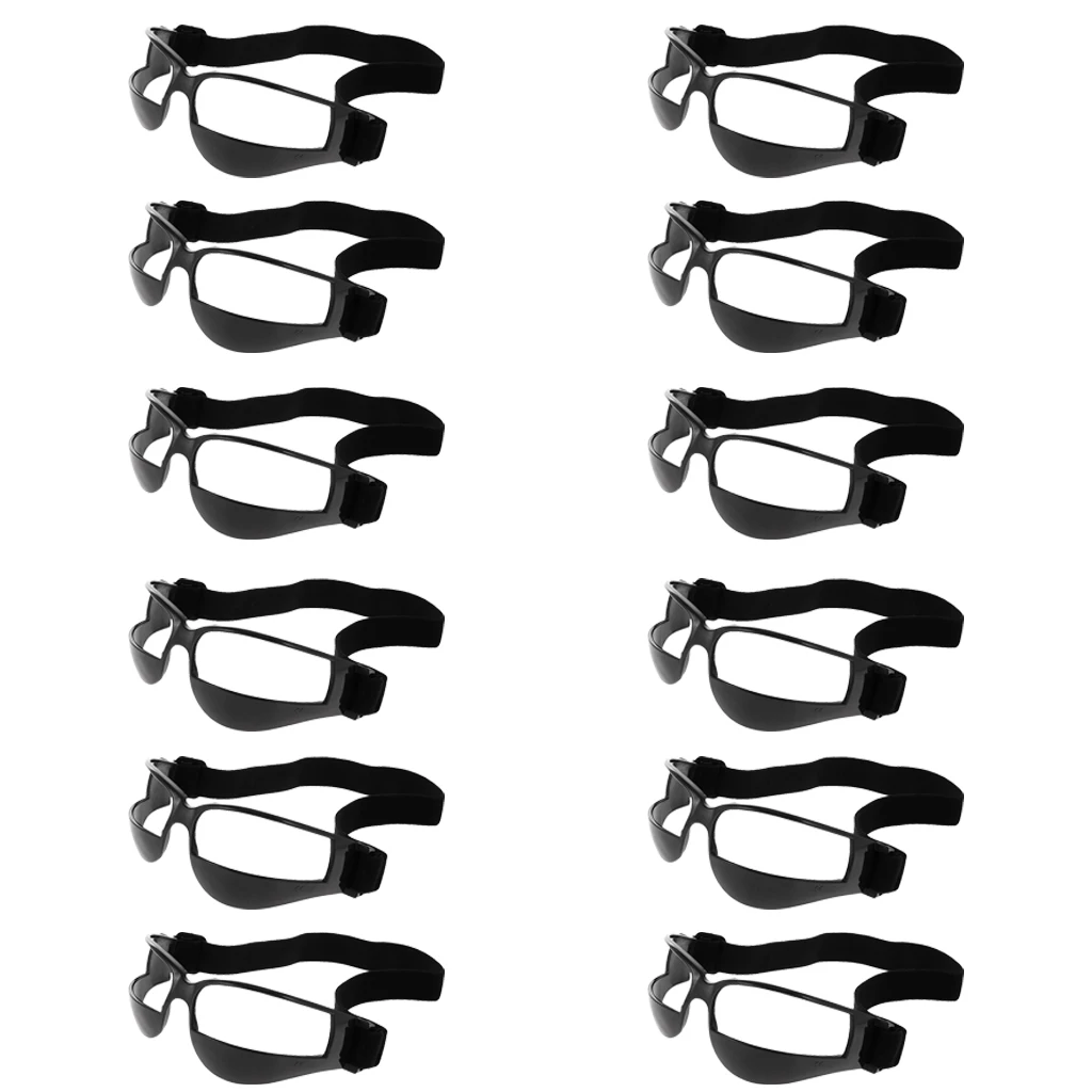 12 Pieces Professional Basketball Dribble Dribbling Goggles Specs Training Glasses - Black
12 Pieces Professional Basketball Dribble Dribbling Goggles Specs Training Glasses - Black