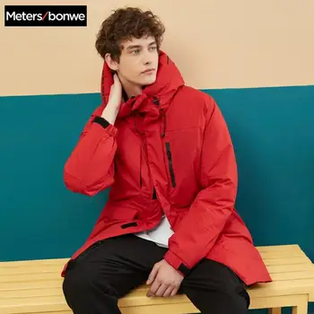 Metersbonwe Men's Winter Padded Jacket Parkas Casual Long Coat Warm Men Winter Sports Coat Windproof Padded Jacket Homme Trend
Metersbonwe Men's Winter Padded Jacket Parkas Casual Long Coat Warm Men Winter Sports Coat Windproof Padded Jacket Homme Trend