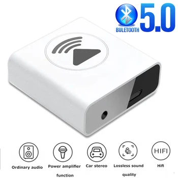 Bluetooth 5.0 Receiver AptX LL 3.5mm Aux Jack Wireless Music Adapter for TV Car Bluetooth 5.0 Audio Receiver
Bluetooth 5.0 Receiver AptX LL 3.5mm Aux Jack Wireless Music Adapter for TV Car Bluetooth 5.0 Audio Receiver