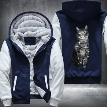 Sparking Cat Printed Mens Fleece Winter Hoodies Casual Sweatshirts Hoody Zipper Jackets Sportswear 2020 Thicken Warm Outwear 
Sparking Cat Printed Mens Fleece Winter Hoodies Casual Sweatshirts Hoody Zipper Jackets Sportswear 2020 Thicken Warm Outwear