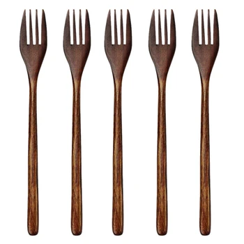 Wooden Forks, 5 Pieces Eco-friendly Japanese Wood Salad Dinner Fork Tableware Dinnerware for Kids Adult (5 Pieces No Rope Wooden
Wooden Forks, 5 Pieces Eco-friendly Japanese Wood Salad Dinner Fork Tableware Dinnerware for Kids Adult (5 Pieces No Rope Wooden