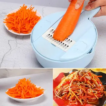 15pcs/Set Vegetable Fruit Cutter Potato Grater Slicer Kitchen Drain Basket Tool 360 Degree Non-Slip Base With Dust Cover
15pcs/Set Vegetable Fruit Cutter Potato Grater Slicer Kitchen Drain Basket Tool 360 Degree Non-Slip Base With Dust Cover