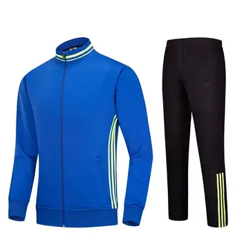 Football training suit Trousers track pants and track jacket set Outdoor long sleeve sportswear 
Football training suit Trousers track pants and track jacket set Outdoor long sleeve sportswear