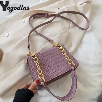 Retro Alligator Pattern Bags PU Leather Flap Shoulder Messenger Crossbody Tote for Women Chain Top-Handbags and Purse Bags
Retro Alligator Pattern Bags PU Leather Flap Shoulder Messenger Crossbody Tote for Women Chain Top-Handbags and Purse Bags