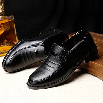 Mazefeng Business Dress Men Shoes Classic Patent Leather Men'S Suits Shoes Lace-Up Formal Flats Footwear Pointed Oxfords Shoes48
Mazefeng Business Dress Men Shoes Classic Patent Leather Men'S Suits Shoes Lace-Up Formal Flats Footwear Pointed Oxfords Shoes48