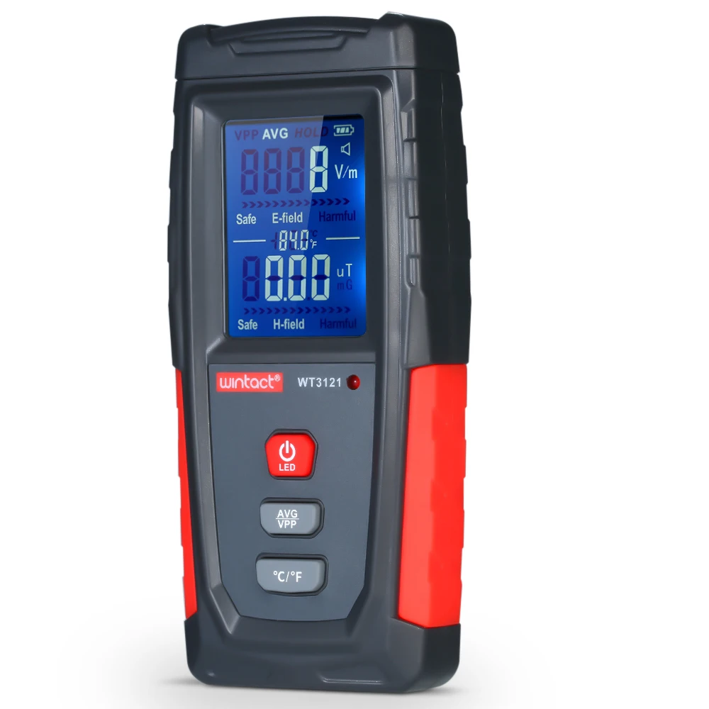 Precision Handheld Mini Digital LCD EMF Tester Electromagnetic Field Radiation Detector Meter Dosimeter Tester Counter
Precision Handheld Mini Digital LCD EMF Tester Electromagnetic Field Radiation Detector Meter Dosimeter Tester Counter