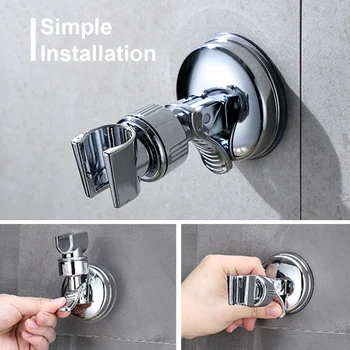 Powerful Suction Cup Shower Head Holder Base Bathroom Shower Nozzle Fixing Wall Bracket Bathroom Accessories new 
Powerful Suction Cup Shower Head Holder Base Bathroom Shower Nozzle Fixing Wall Bracket Bathroom Accessories new