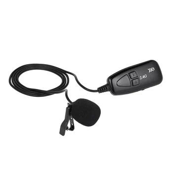 XXD-G18L 2.4G Wireless Microphone Hands Free Clip-on Lapel Portable Mic w/ Receiver Transmitter Mic for Car Radio Home Theater
XXD-G18L 2.4G Wireless Microphone Hands Free Clip-on Lapel Portable Mic w/ Receiver Transmitter Mic for Car Radio Home Theater