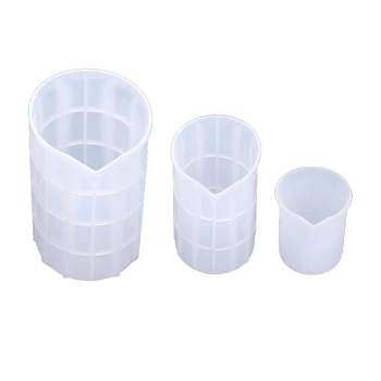 3Pcs 100ml 350ml 750ml Flexible Silicone Large Measuring Cups Mixing Cups Baking Tools Resin Casting Jewelry Tools Kit
3Pcs 100ml 350ml 750ml Flexible Silicone Large Measuring Cups Mixing Cups Baking Tools Resin Casting Jewelry Tools Kit
