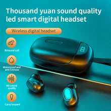 Wireless bluetooth headset 8d sound effect led digital display bluetooth 5.0 hifi sound quality
Wireless bluetooth headset 8d sound effect led digital display bluetooth 5.0 hifi sound quality