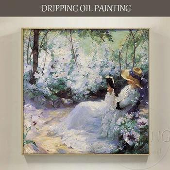 Reproduce Monet Artwork Hand-painted Lady Reading Oil Painting on Canvas Beautiful Wall Art Reproductions Monet Oil Painting
Reproduce Monet Artwork Hand-painted Lady Reading Oil Painting on Canvas Beautiful Wall Art Reproductions Monet Oil Painting