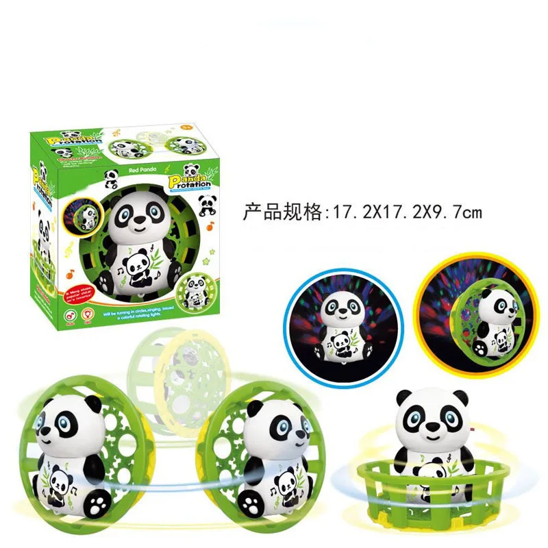 Stall Hot Selling Multi-functional Rotating Lighting Panda Cartoon Educational Simulated Animal Electric Toy Car
Stall Hot Selling Multi-functional Rotating Lighting Panda Cartoon Educational Simulated Animal Electric Toy Car