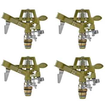 New Lawn Sprinkler Adjustable Rocker Sprinkler, Sprinkler Rotatable Through 360 Degrees, Sprinkler Irrigation 4 Packs 
New Lawn Sprinkler Adjustable Rocker Sprinkler, Sprinkler Rotatable Through 360 Degrees, Sprinkler Irrigation 4 Packs