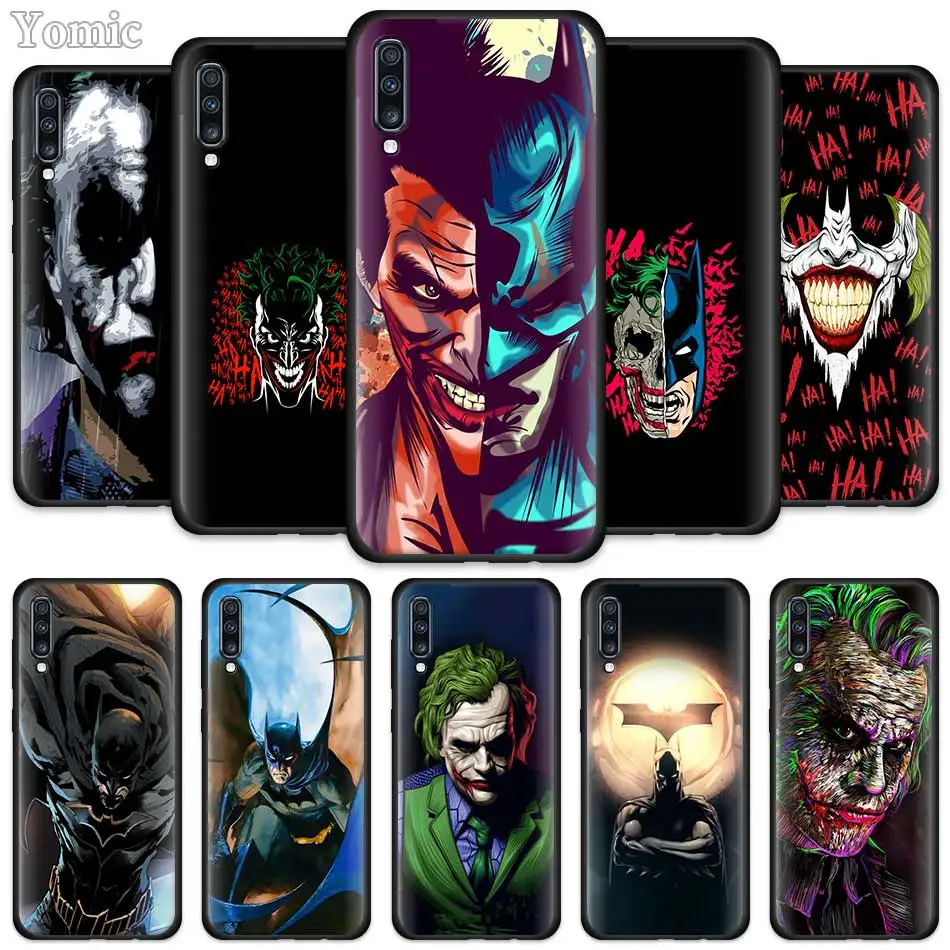 Joker Batman Silicone Cases for Samsung Galaxy A50 A70 A20e A40 A30 A10 S A80 A9 A8 A7 A6 Plus 2018 Black Cover Shell
Joker Batman Silicone Cases for Samsung Galaxy A50 A70 A20e A40 A30 A10 S A80 A9 A8 A7 A6 Plus 2018 Black Cover Shell