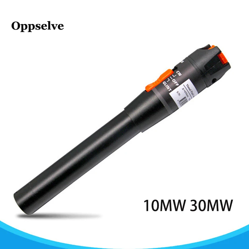 Oppselve 10mW Fiber Optic Tester Pen Type Red Laser Optical FiberLight 30mW Visual Fault Locator Optical Cable Tester 10-30Km
Oppselve 10mW Fiber Optic Tester Pen Type Red Laser Optical FiberLight 30mW Visual Fault Locator Optical Cable Tester 10-30Km