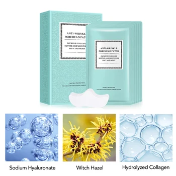 6Pcs Forehead Anti Wrinkle Patches Forehead Firming Stickers Smooth Forehead Tightening Pad Fine Lines Removal Lifting Treatment
6Pcs Forehead Anti Wrinkle Patches Forehead Firming Stickers Smooth Forehead Tightening Pad Fine Lines Removal Lifting Treatment