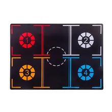 Mats Training-Mat Basketball Ball-Control Footstep Sports for with Carry-Bag Auxiliary-Props
