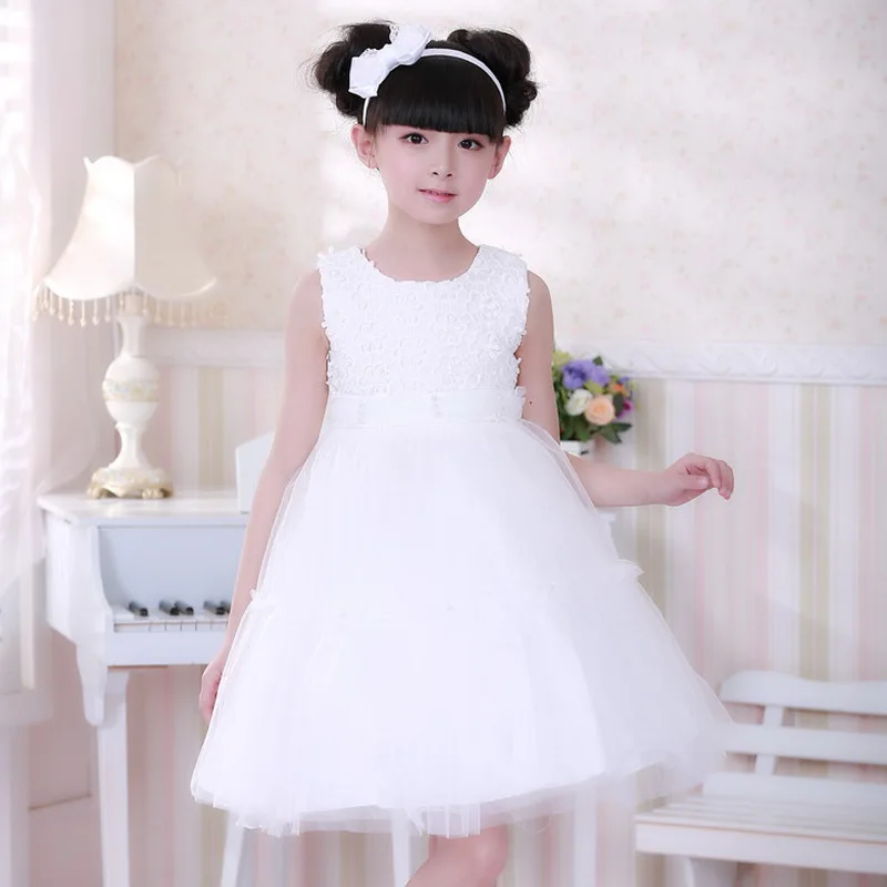 Toddler Girls Princess Lace Dresses Elegant Summer Flower Girls Wedding Dress White Kids Sleeveless Party Dress Maternity 1-6Y
Toddler Girls Princess Lace Dresses Elegant Summer Flower Girls Wedding Dress White Kids Sleeveless Party Dress Maternity 1-6Y