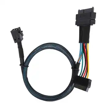 SAS Cable SFF8643 to SFF8639 15P Power Line MINI Server Connector HDD Adapter Hard Disc Data Cable
SAS Cable SFF8643 to SFF8639 15P Power Line MINI Server Connector HDD Adapter Hard Disc Data Cable