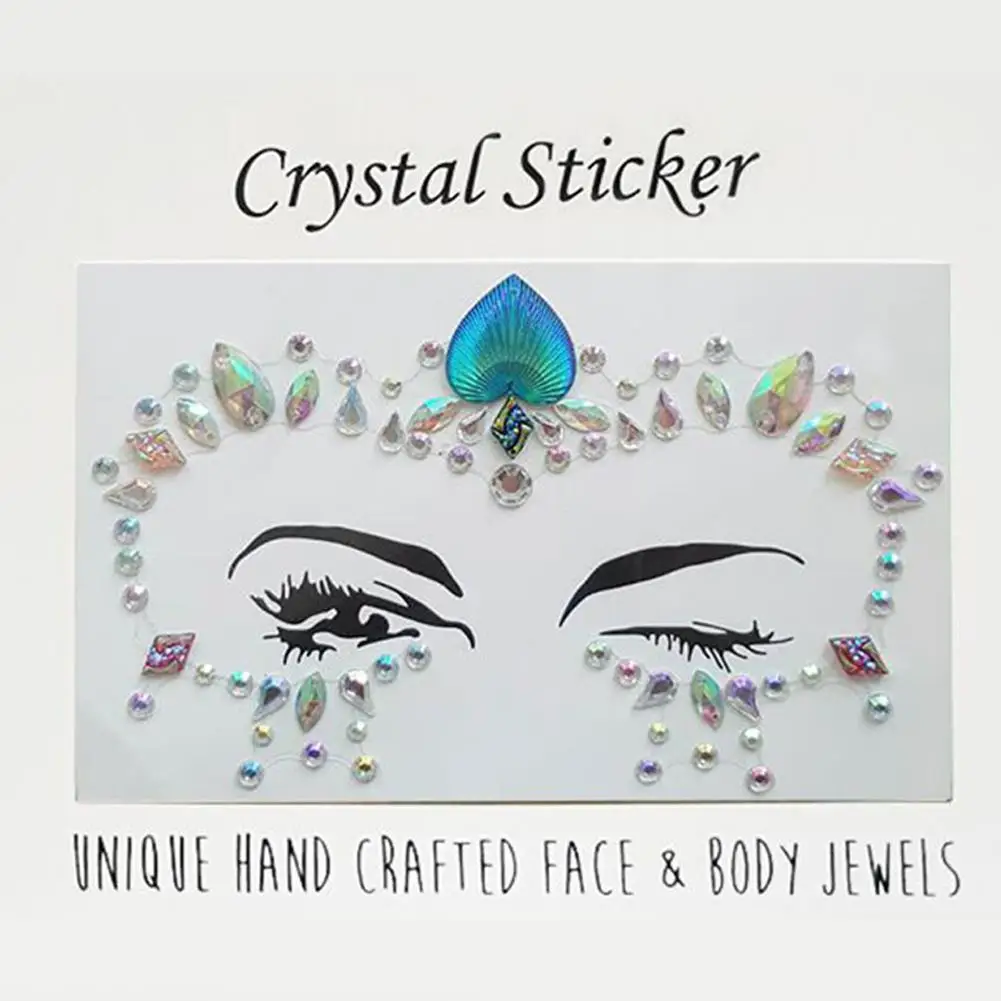 face paint Tools Makeup Halloween 3D Face Tattoo Crystal Stickers Party Eye Makeup
face paint Tools Makeup Halloween 3D Face Tattoo Crystal Stickers Party Eye Makeup