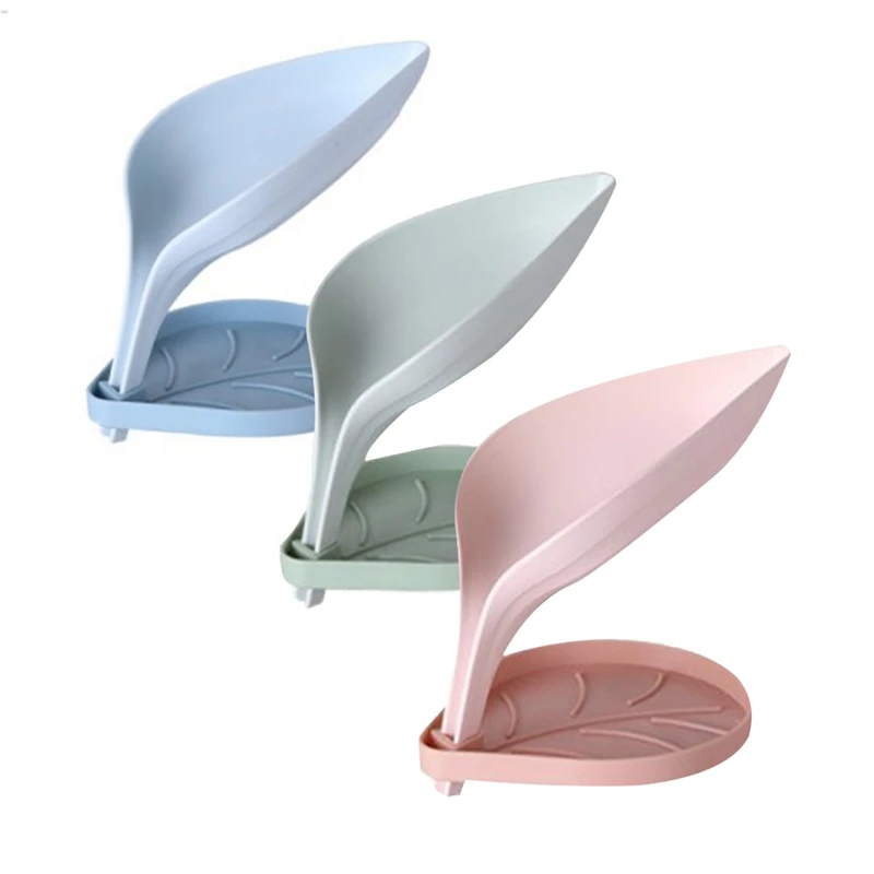 For Leaf Soap Holder Double Layer Non-slip Drain Soap Tray Soap Holder Scouring Pad Storage Drying Rack Home Bathroom
For Leaf Soap Holder Double Layer Non-slip Drain Soap Tray Soap Holder Scouring Pad Storage Drying Rack Home Bathroom