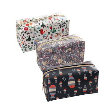 1 Pc Cartoon Cosmetic Bag Fish Pattern Women Make Up Bag Travel Floral Toiletry Bag Floral 
1 Pc Cartoon Cosmetic Bag Fish Pattern Women Make Up Bag Travel Floral Toiletry Bag Floral
