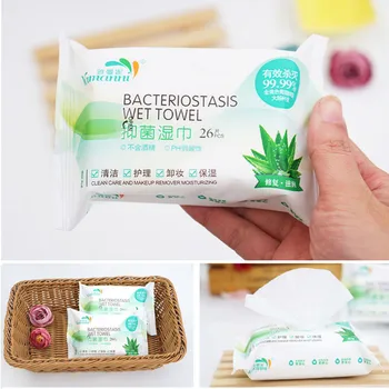 Wet Wipe Tissue Clean Hand Health Care 26 wipes/pack Hypoallergenic ingredients and dermatologically tested spun lace #4
Wet Wipe Tissue Clean Hand Health Care 26 wipes/pack Hypoallergenic ingredients and dermatologically tested spun lace #4