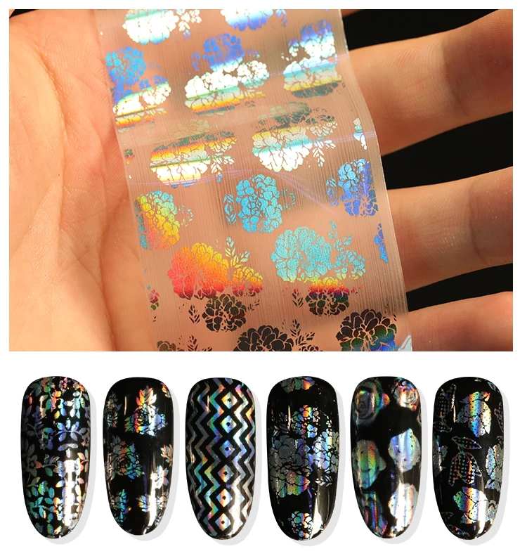 New nail foil transparent paper color nail leaf pink stripe flower DIY laser flash nail glue sticker
New nail foil transparent paper color nail leaf pink stripe flower DIY laser flash nail glue sticker