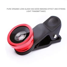

3in1 Fisheye Phone Lens 0.67X Wide Angle Zoom Fish Eye Macro Lenses Camera Kits With Clip Lens On The Phone For Smartphone