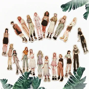 40 Pcs Fashion Smart Girl's Paper Stickers Kawaii Stationery DIY Scrapbooking Postcards Decorations Self Adhesive Seal Labels 
40 Pcs Fashion Smart Girl's Paper Stickers Kawaii Stationery DIY Scrapbooking Postcards Decorations Self Adhesive Seal Labels