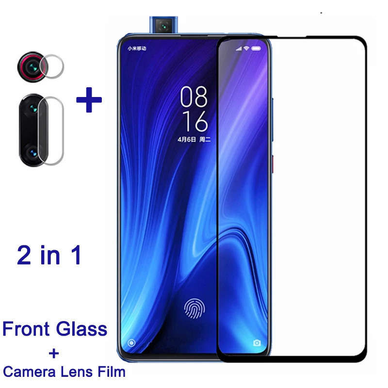2-in-1-Protective-Glass-On-For-Xiaomi-Mi-9T-Pro-Screen-Protector-Camera-Lens-Film